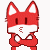 Emoticon Red Fox evil laughter